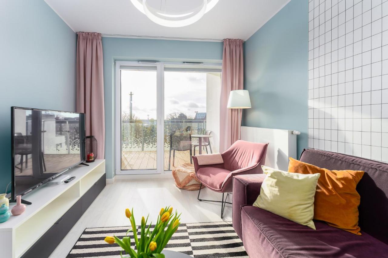 Klif Apartamenty Nadmorskie Tarasy D601 科沃布热格 外观 照片