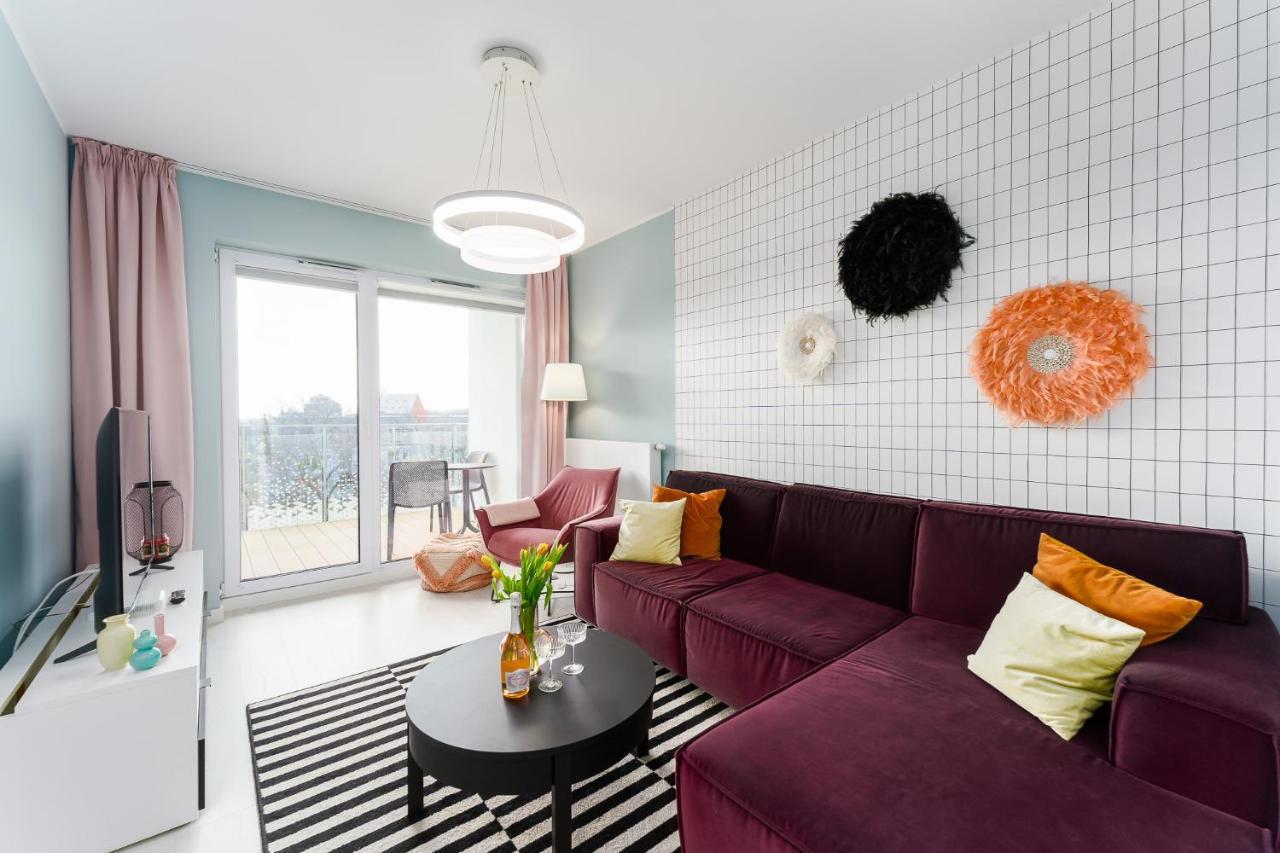 Klif Apartamenty Nadmorskie Tarasy D601 科沃布热格 外观 照片